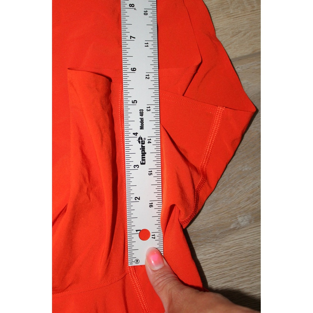 Lululemon Surge Lined Short 6" Mens Large Red Orange Running Training LM7A99S - Picture 10 of 13